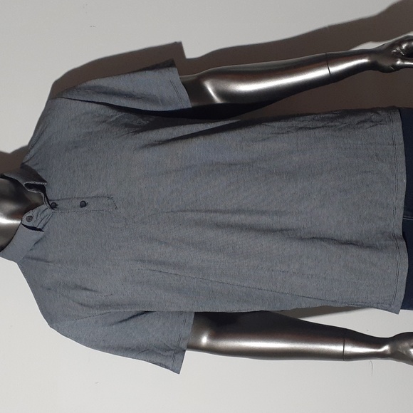 NWOT Modern Ambition Men's Golf Polo Shirt - Dk. Gray - Large - Picture 1 of 7